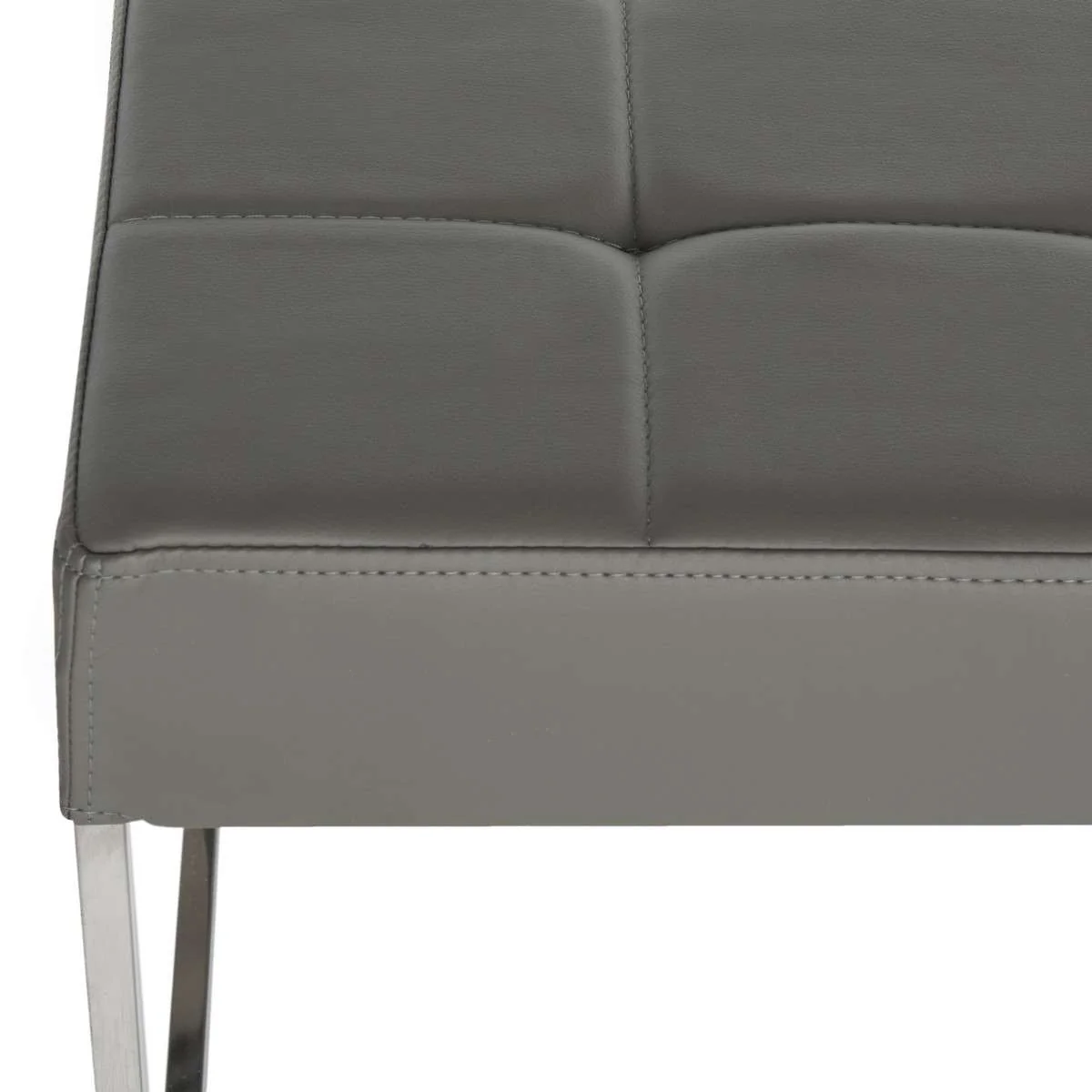 Safavieh Roitfeld Ottoman - Gray - Image 3