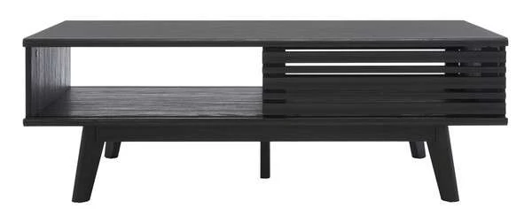 Safavieh Rori 1 Shelf Coffee Table - Black - Image 2