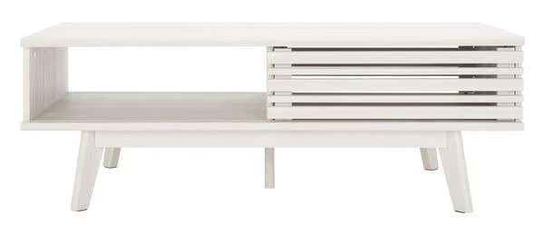 Safavieh Rori 1 Shelf Coffee Table - White - Image 2