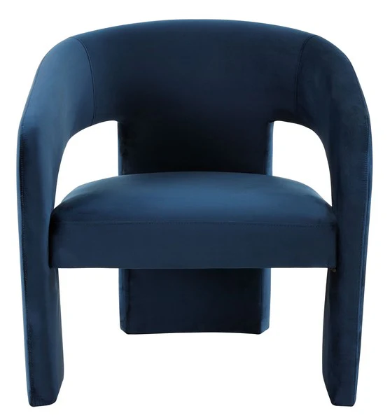 Safavieh Roseanna Modern Accent Chair - Navy - Image 2