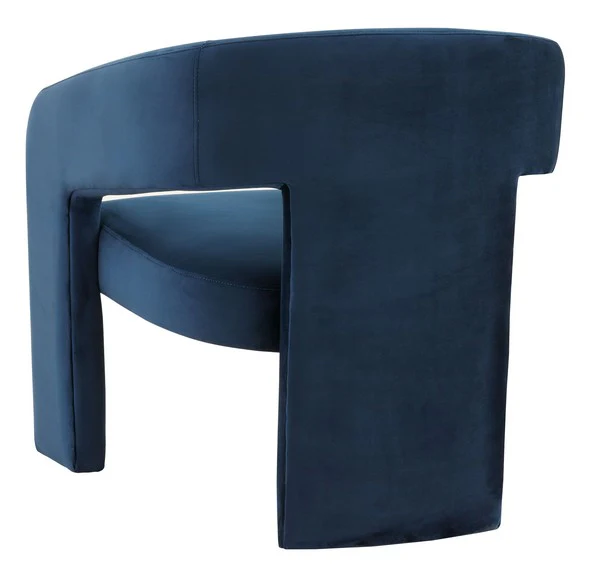 Safavieh Roseanna Modern Accent Chair - Navy - Image 5