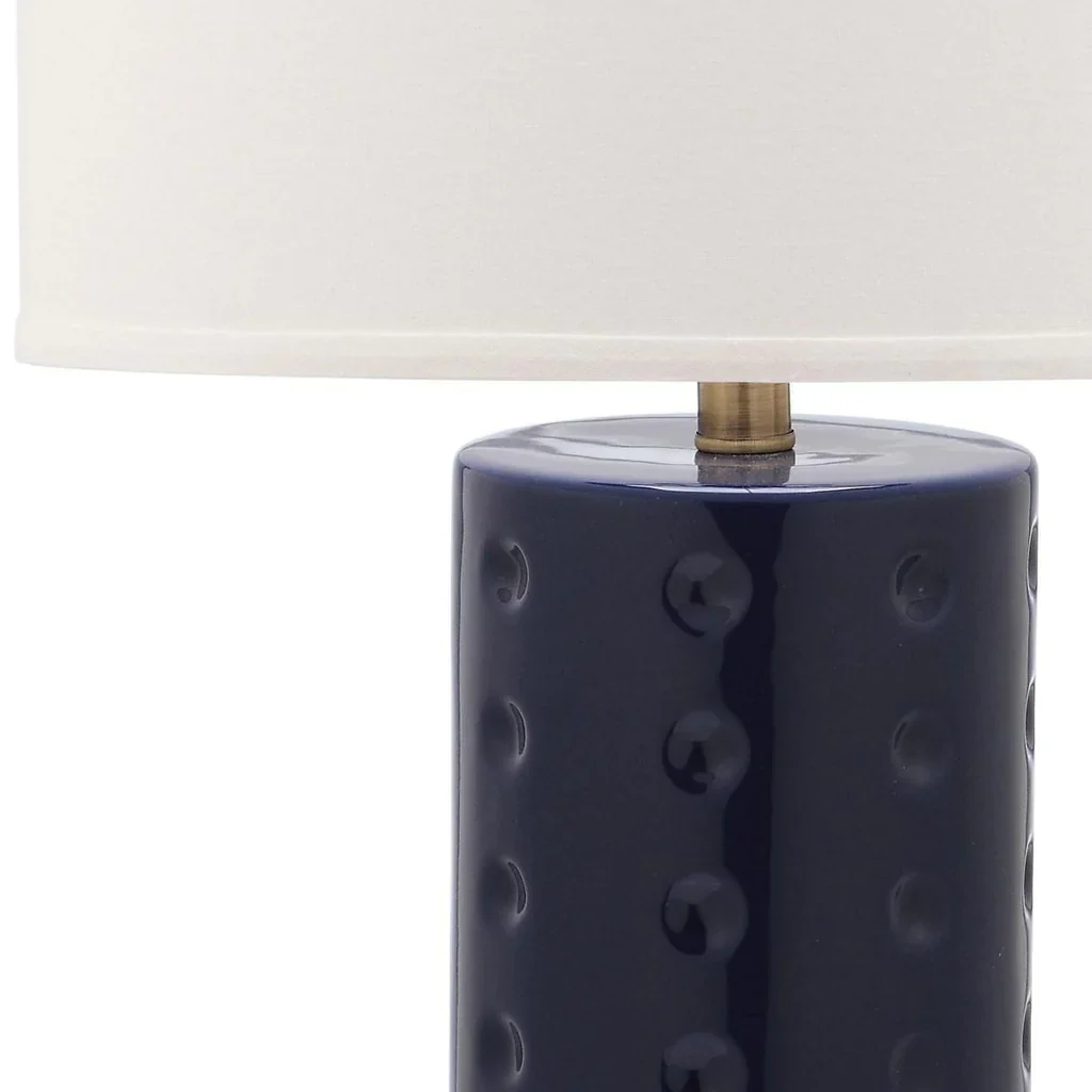 Safavieh Roxanne 26-Inch H Table Lamp Set Of 2 - Navy - Image 2