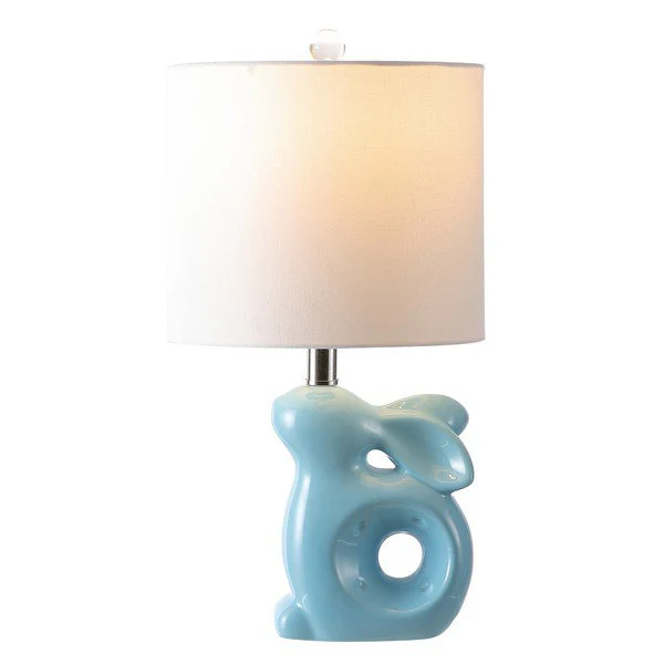 Safavieh Ruby Rabbit Lamp - Blue - Image 2