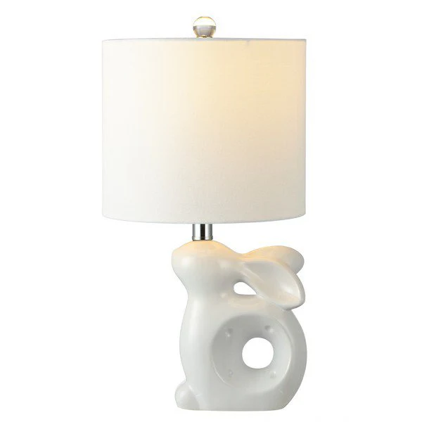 Safavieh Ruby Rabbit Lamp - White - Image 2