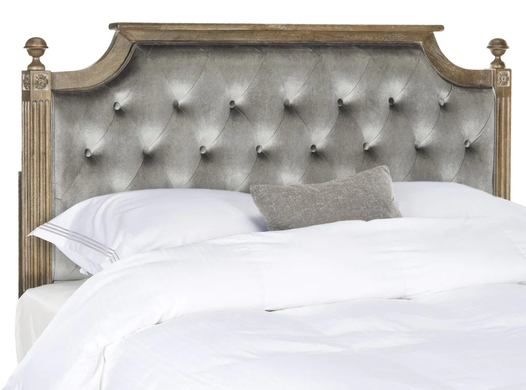 Safavieh Rustic Headboard Full Size - Grey - Image 3