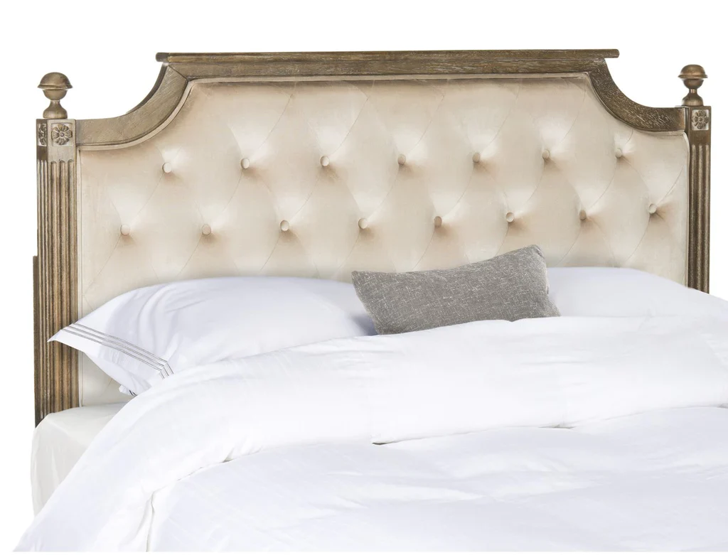 Safavieh Rustic Headboard Full Size - Taupe - Image 2