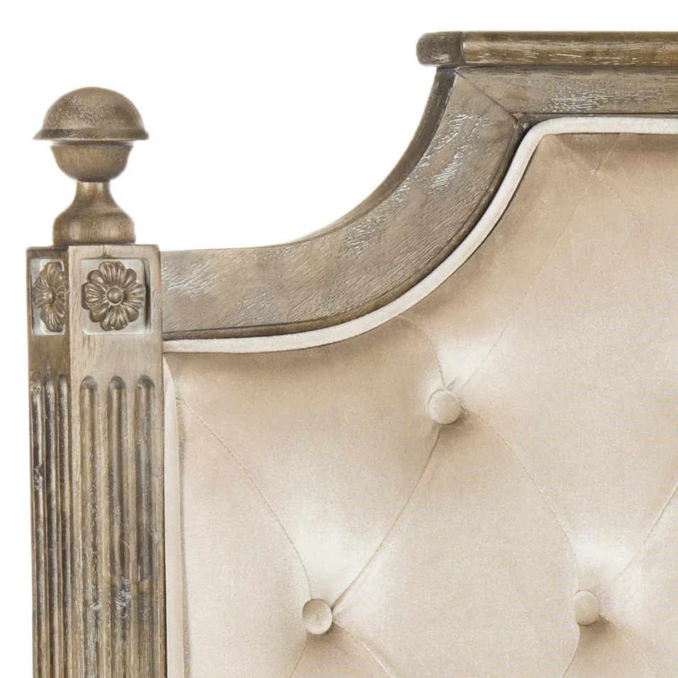 Safavieh Rustic Headboard Queen Size - Taupe - Image 3
