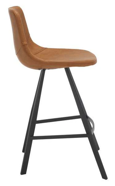 Safavieh Ryanne Counter Stool - Cognac - Image 3