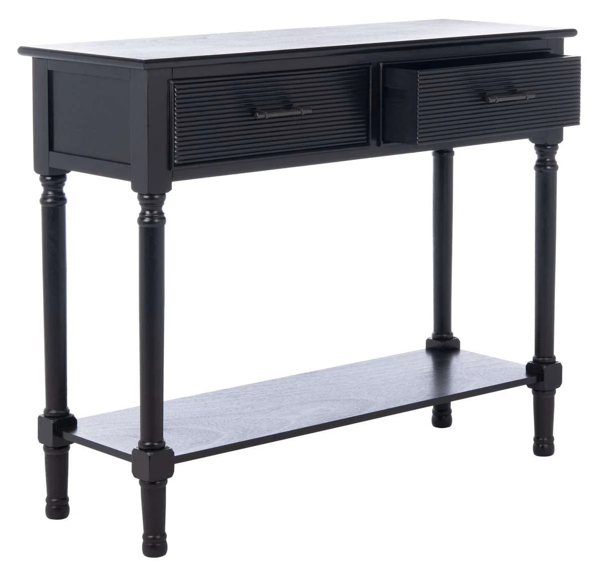 Safavieh Ryder 2Drw Console Table - Black - Image 3