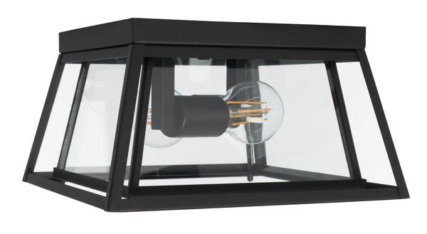 Safavieh Rydler Outdoor Flush Mount - Black - Image 2