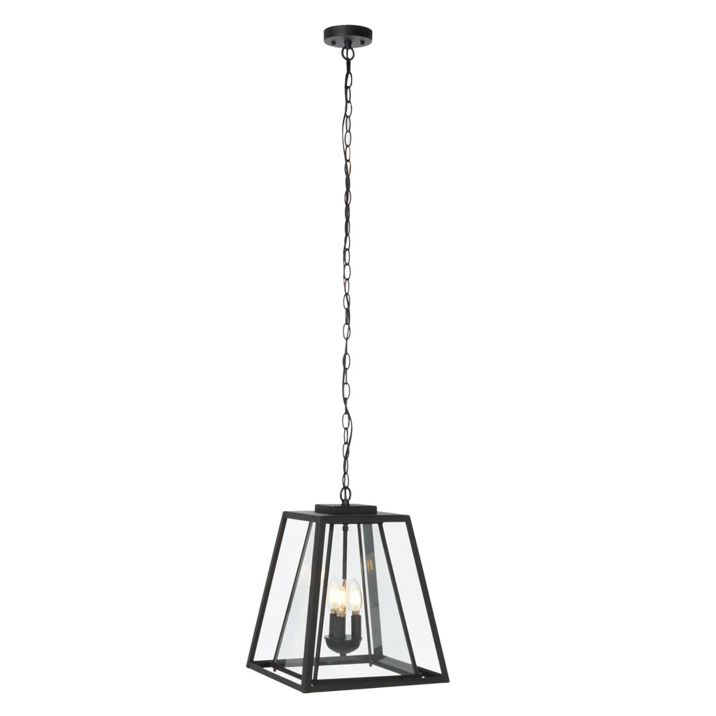 Safavieh Rydler Outdoor Pendant - Black - Image 2