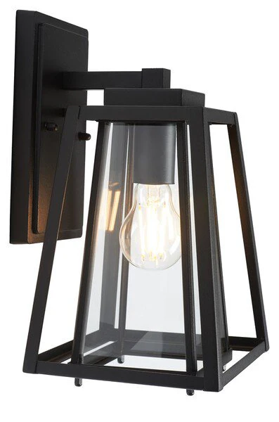 Safavieh Rydler Outdoor Wall Sconce Set Of 2 - Black - Image 2