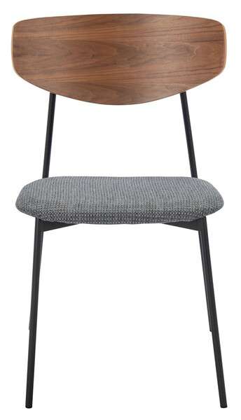 Safavieh Ryker Dining Chair Set Of 2 - Walnut - Image 2