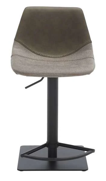 Safavieh Rylen Gas Lift Bar Stool - Gray - Image 2