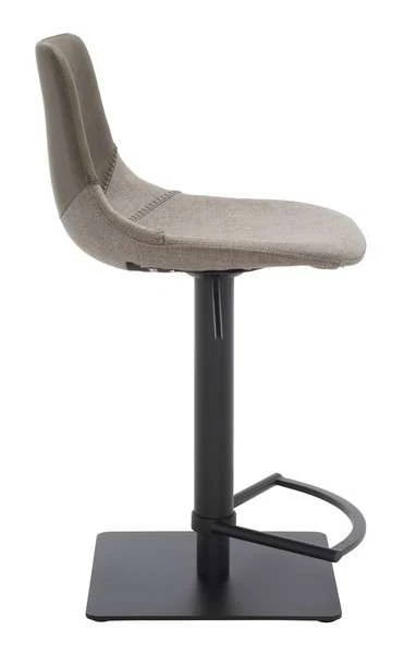 Safavieh Rylen Gas Lift Bar Stool - Gray - Image 3