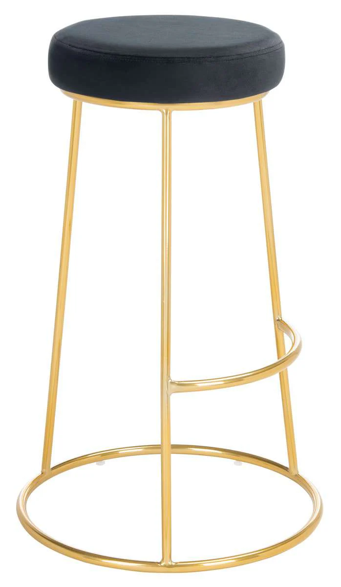 Safavieh Sabina Round Bar Stool - Black - Image 3
