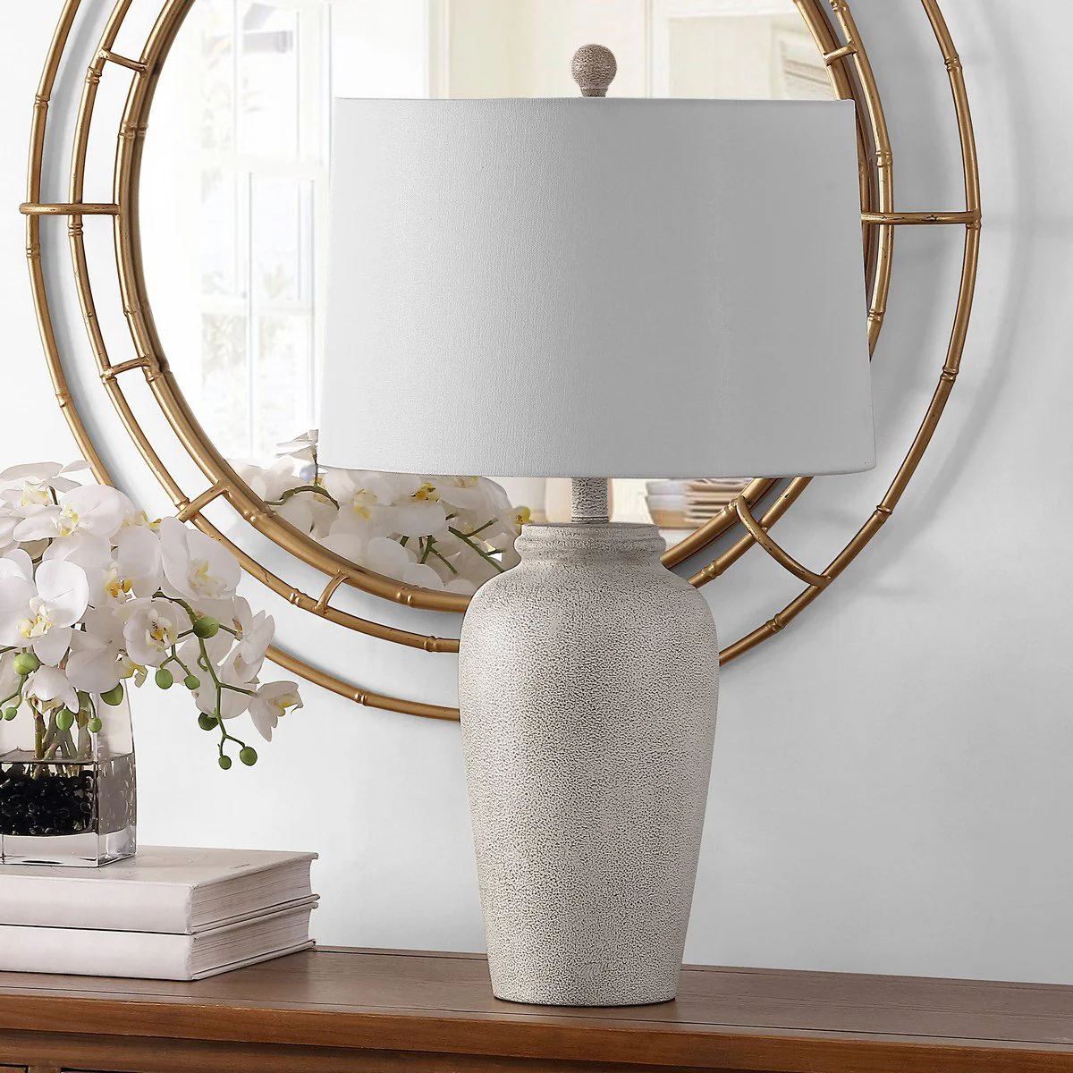 Safavieh Sabrin Table Lamp - Antique White - Image 3