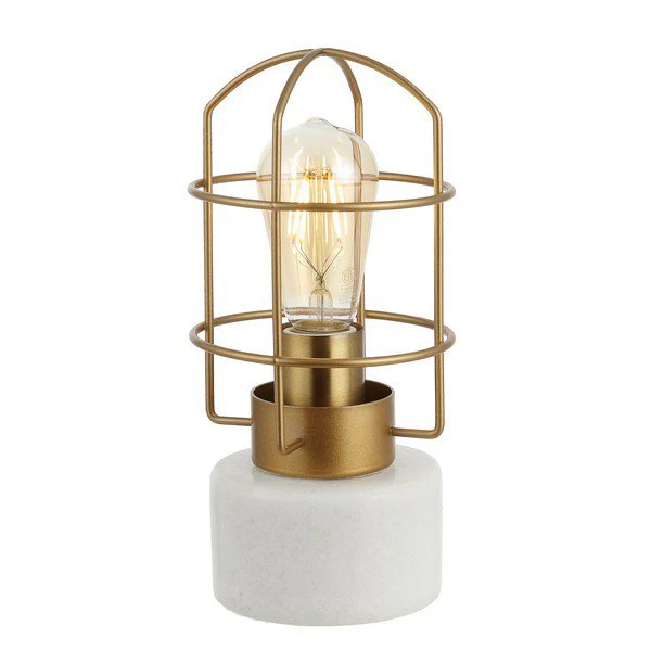Safavieh Sadaf Iron Table Lamp - Gold - Image 2