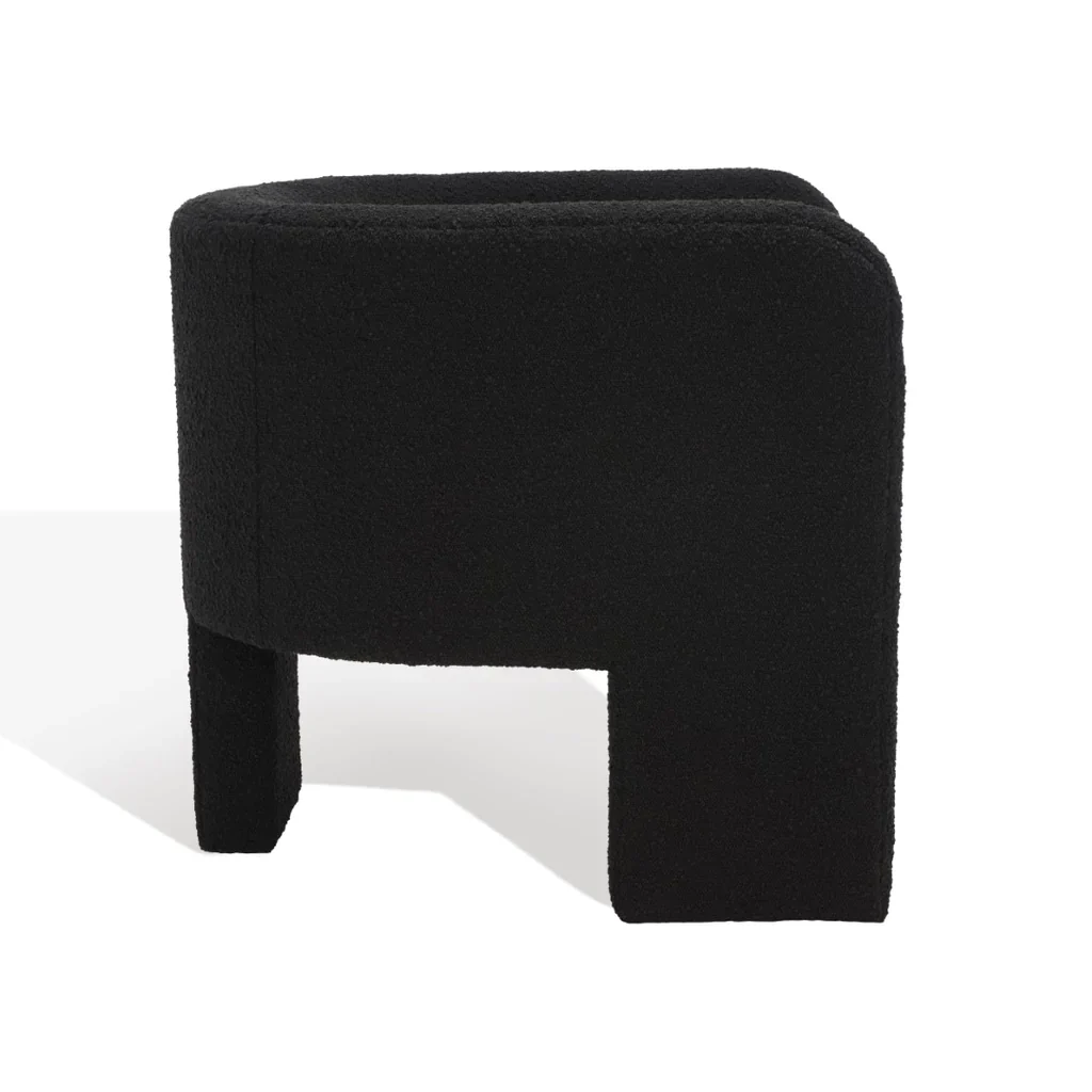 Safavieh Sammie 3 Leg Accent Chair - Black - Image 10