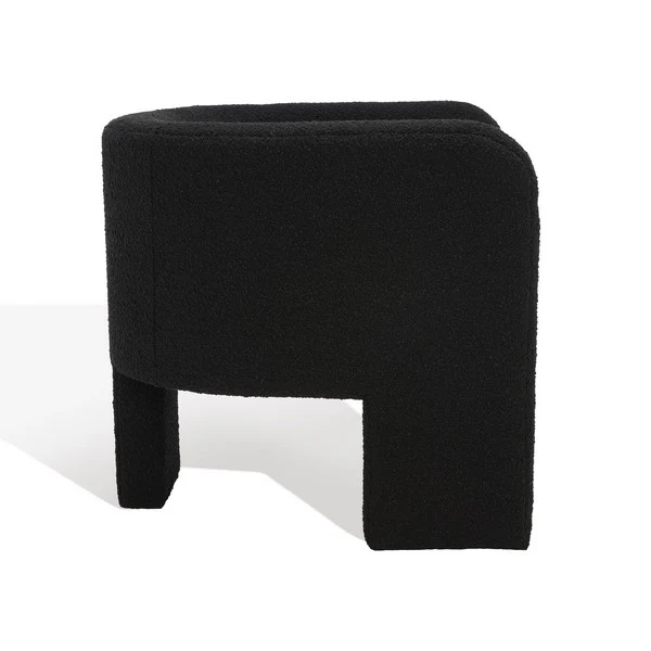 Safavieh Sammie 3 Leg Accent Chair - Black - Image 3