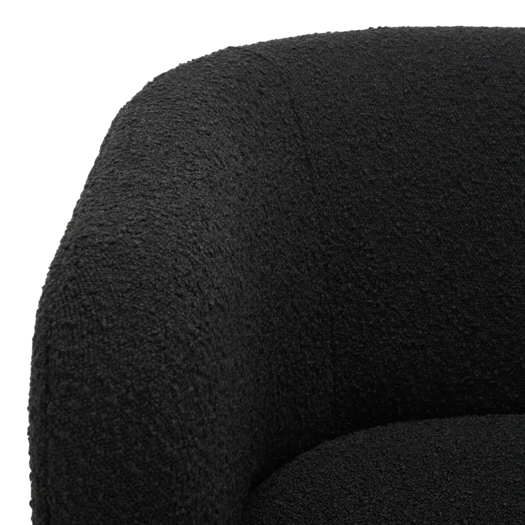 Safavieh Sammie 3 Leg Accent Chair - Black - Image 6