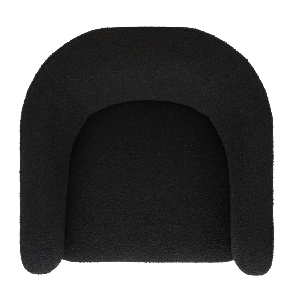 Safavieh Sammie 3 Leg Accent Chair - Black - Image 7