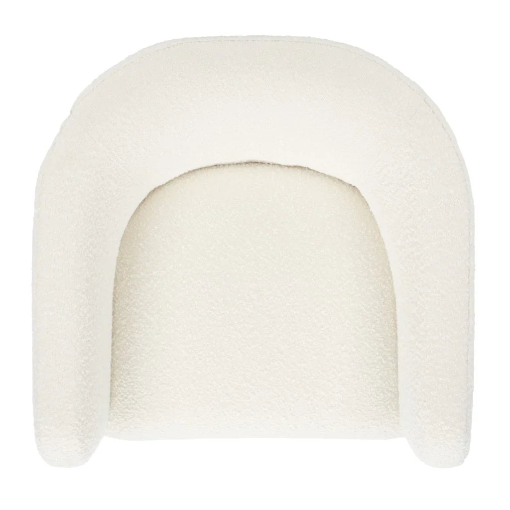 Safavieh Sammie 3 Leg Accent Chair - Ivory - Image 9