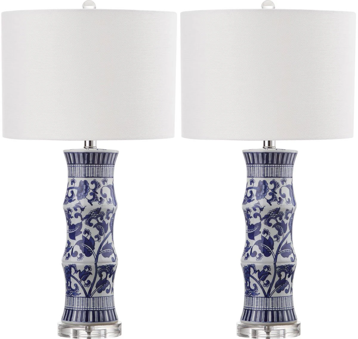 Safavieh Sandy 27.5-Inch H Table Lamp Set Of 2 - White - Image 2