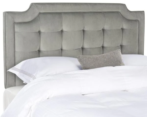 Safavieh Sapphire Headboard Full Size - Pewter - Image 2
