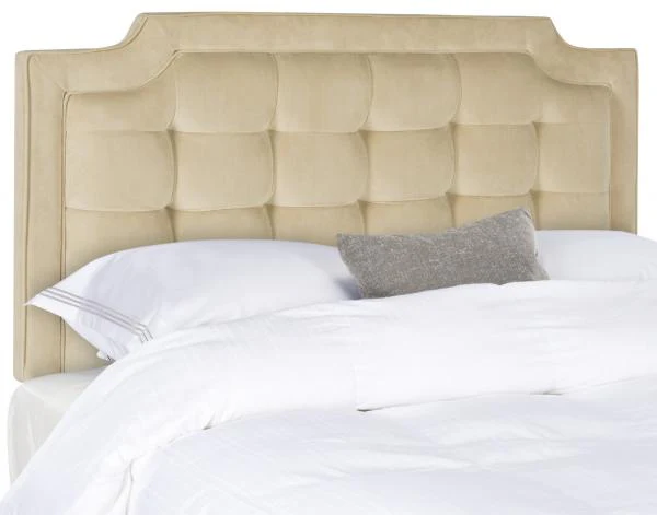 Safavieh Sapphire Headboard King Size - Buckwheat - Image 2
