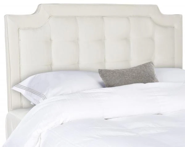 Safavieh Sapphire Headboard King Size - Creme - Image 2