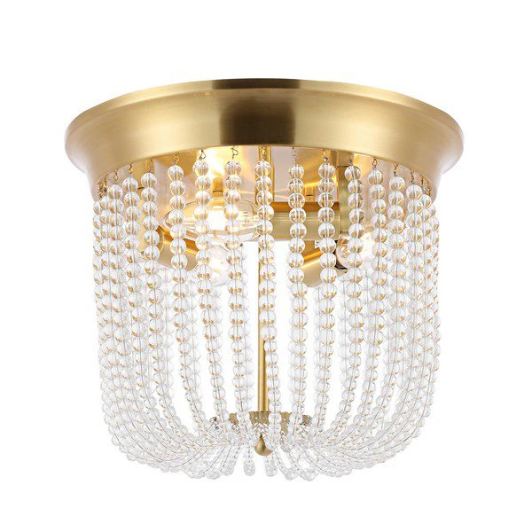 Safavieh Sarella Flush Mount - Gold - Image 2