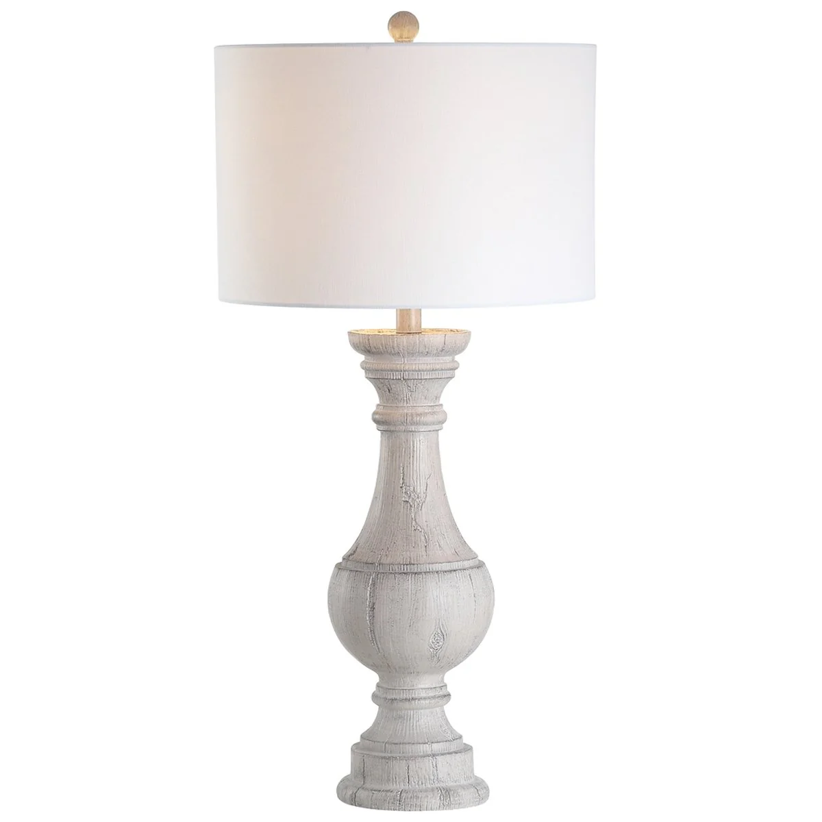 Safavieh Savion Table Lamp Set Of 2 - White Wash - Image 3