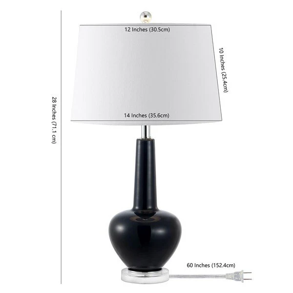 Safavieh Selmi Table Lamp - Navy - Image 3