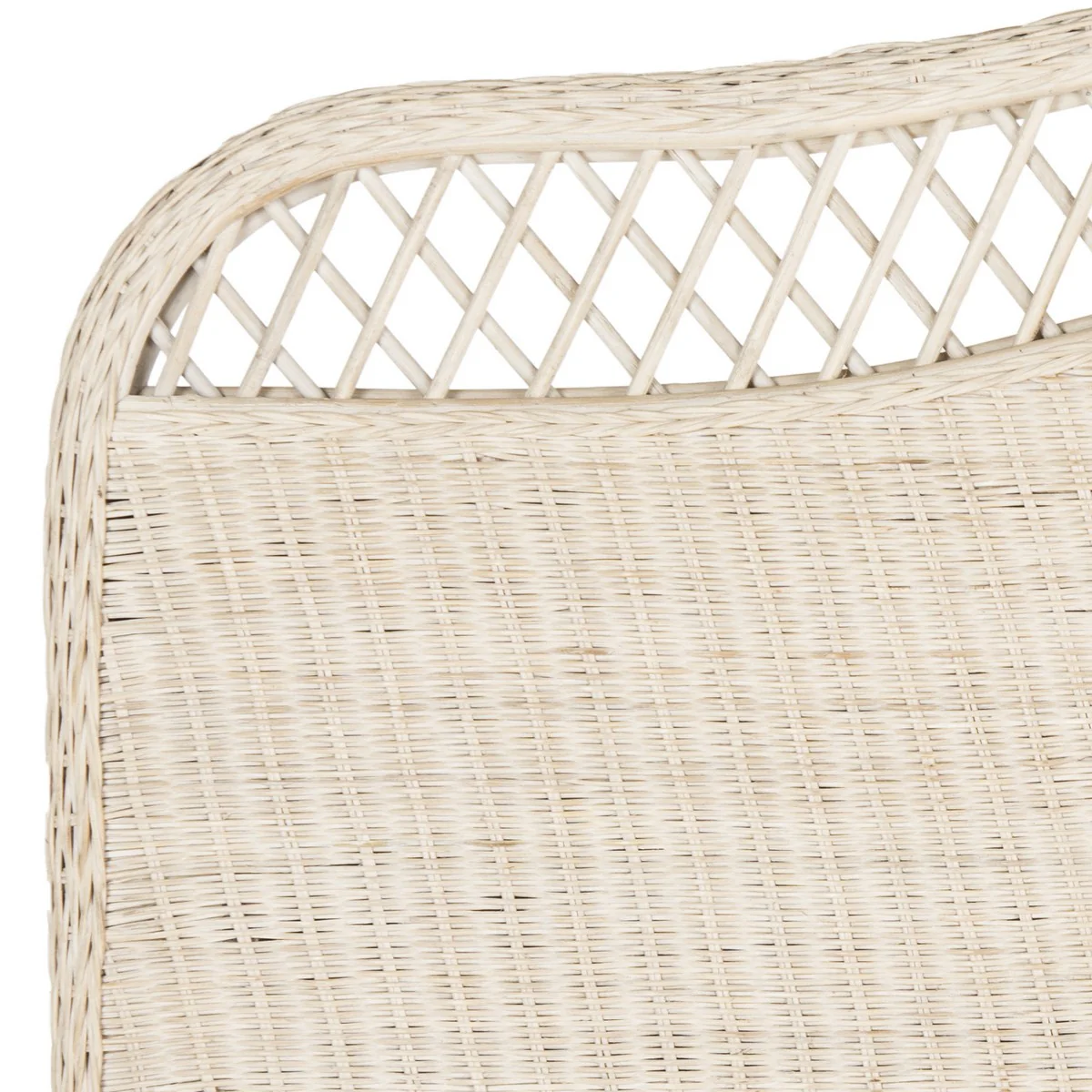 Safavieh Sephina Headboard Queen Size - White Washed - Image 3