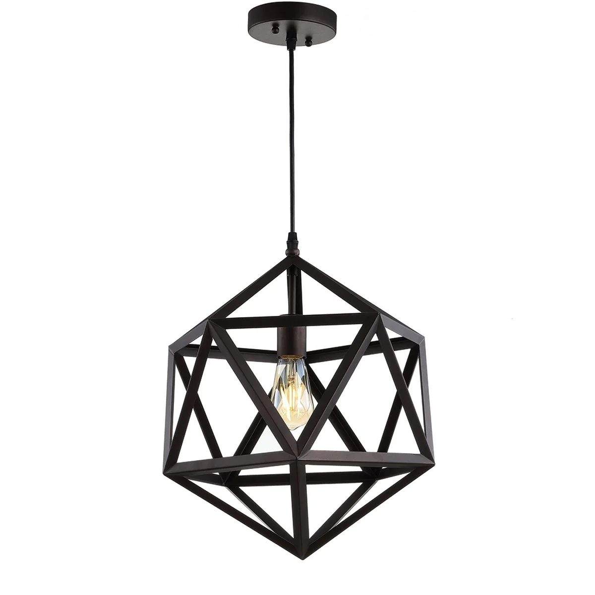 Safavieh Sergio Pendant - Dark Grey - Image 3