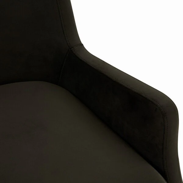 Safavieh Sicily Velvet Arm Chair - Shale - Image 4