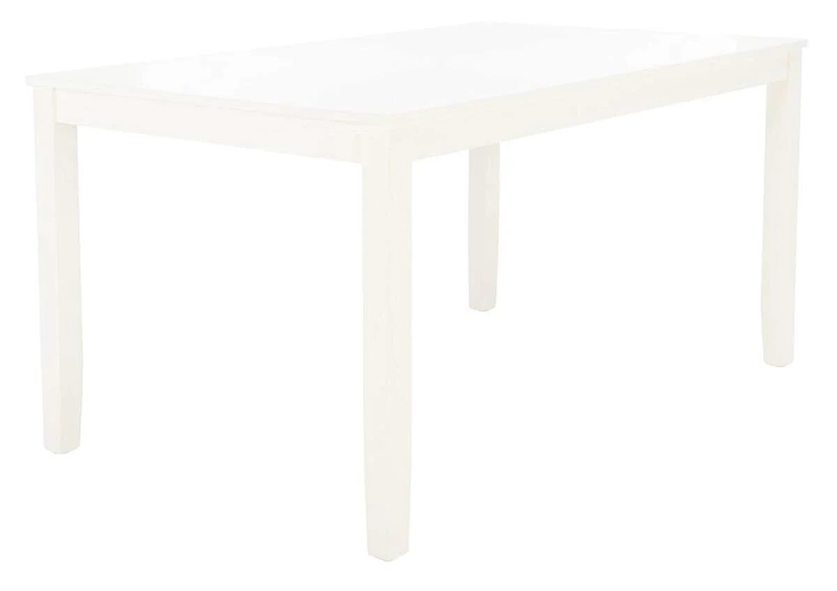 Safavieh Silio Rectangle Dining Table - White - Image 2