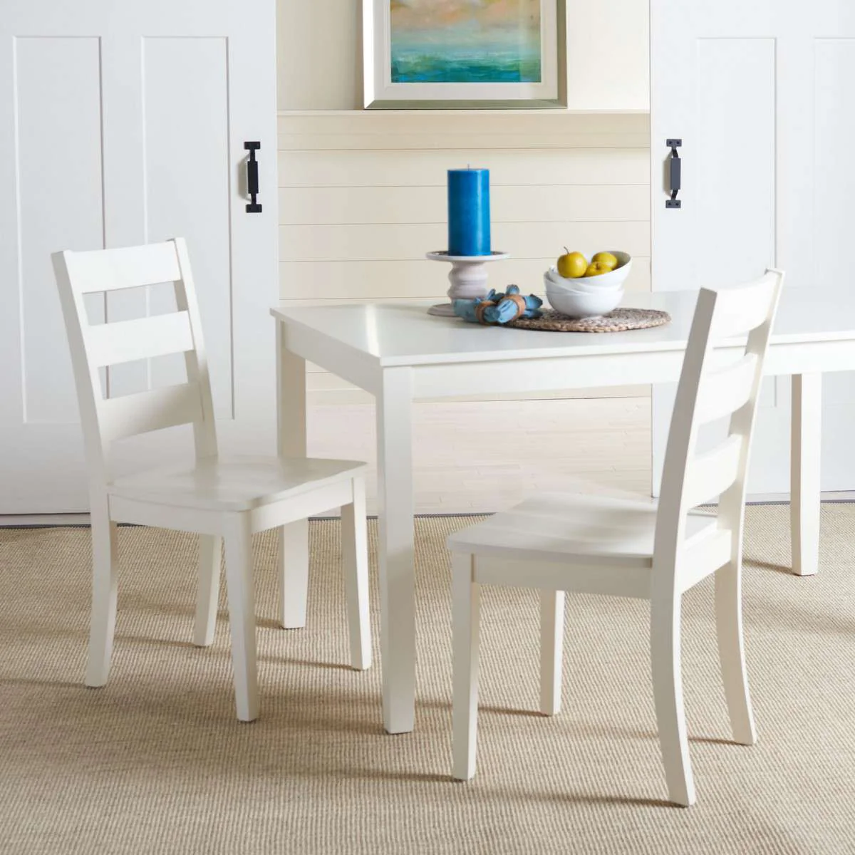Safavieh Silio Rectangle Dining Table - White - Image 4