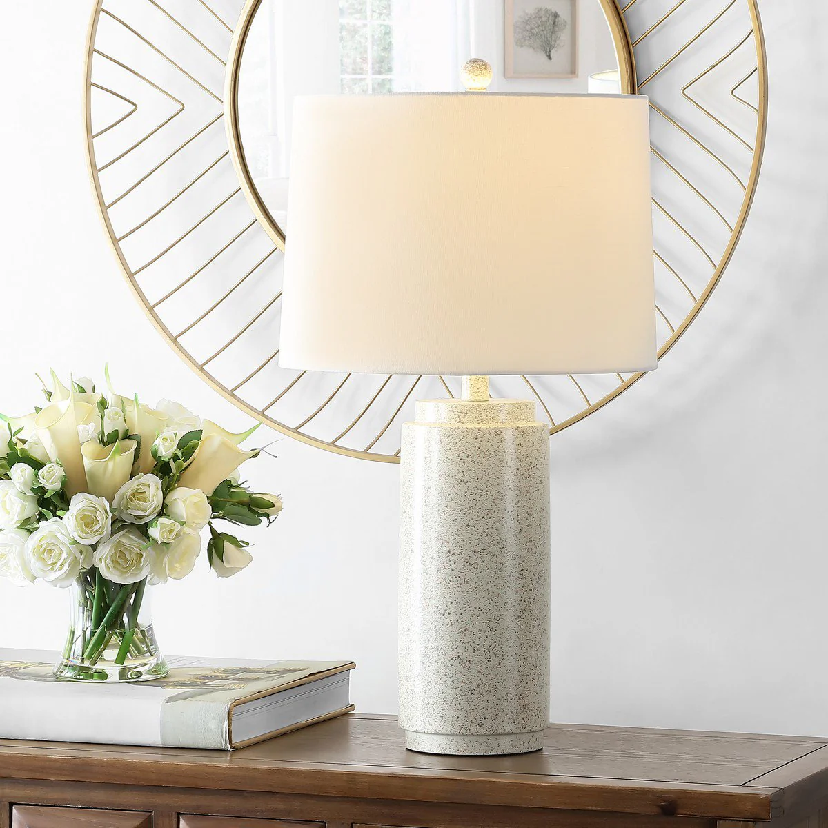 Safavieh Silla Table Lamp - White - Image 3