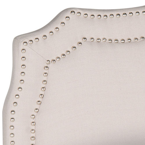 Safavieh Skyler Headboard King Size - Taupe - Image 3