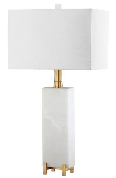 Safavieh Sloane Alabaster Table Lamp - White - Image 2
