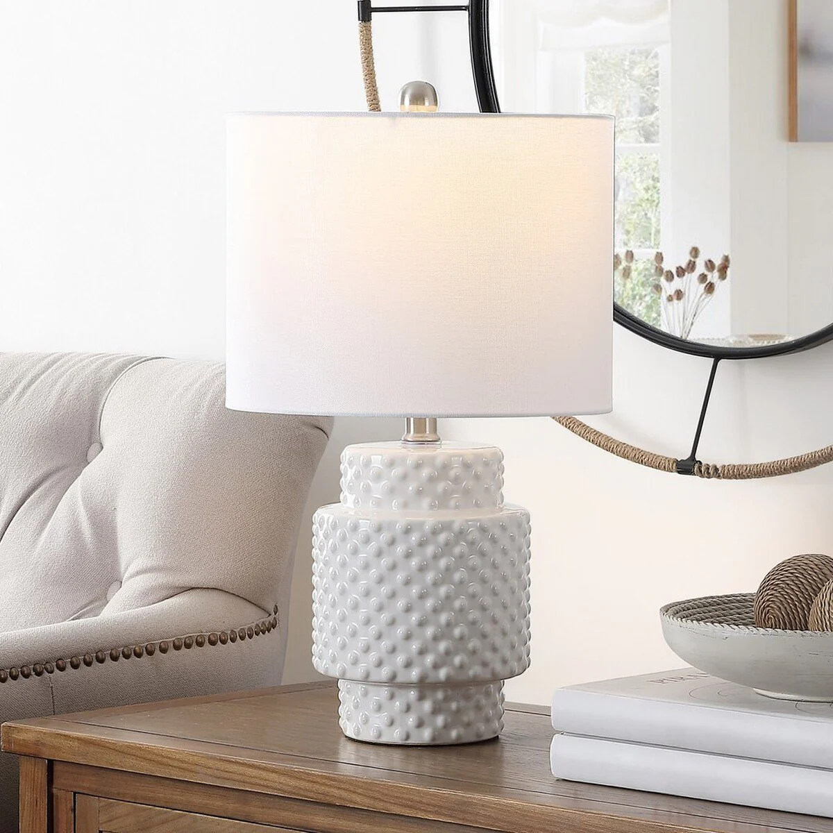 Safavieh Sonter Table Lamp Set Of 2 - White - Image 3