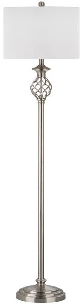 Safavieh Sophia 59.75-Inch H Floor Lamp - Nickel - Image 2