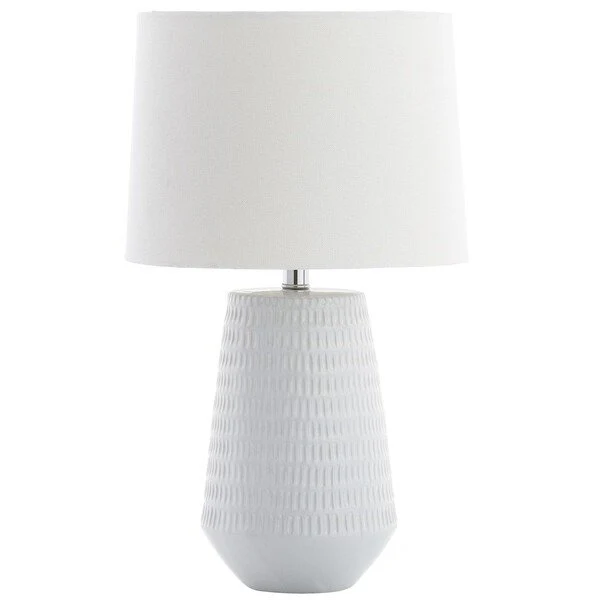 Safavieh Stark, 20.5 Inch, White, Ceramic/Iron Table Lamp W/ Usb Port? - White - Image 2