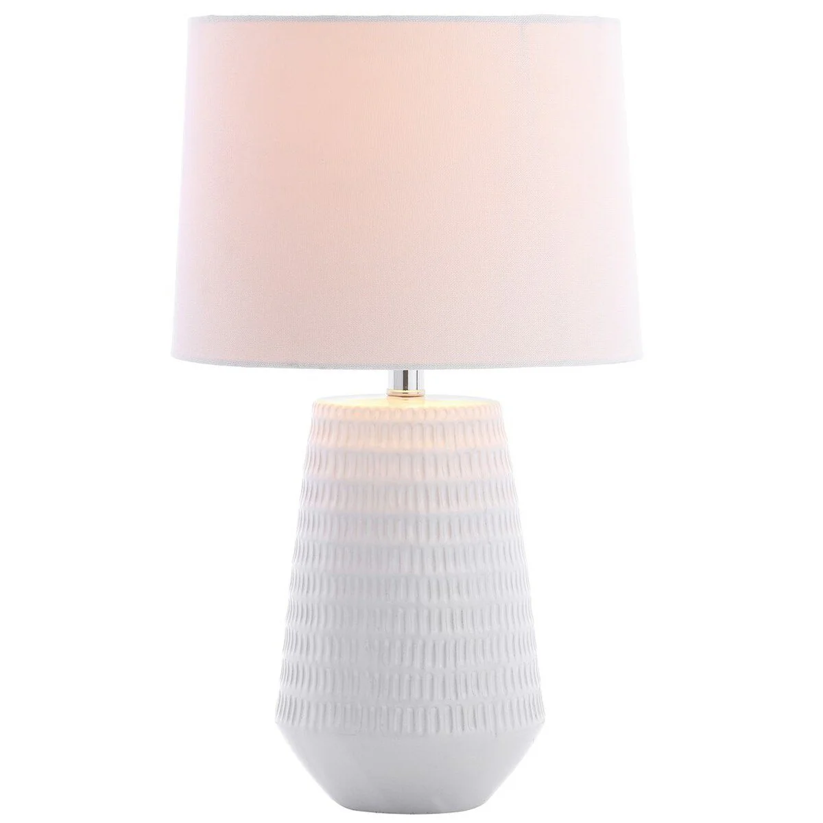 Safavieh Stark, 20.5 Inch, White, Ceramic/Iron Table Lamp W/ Usb Port? - White - Image 3