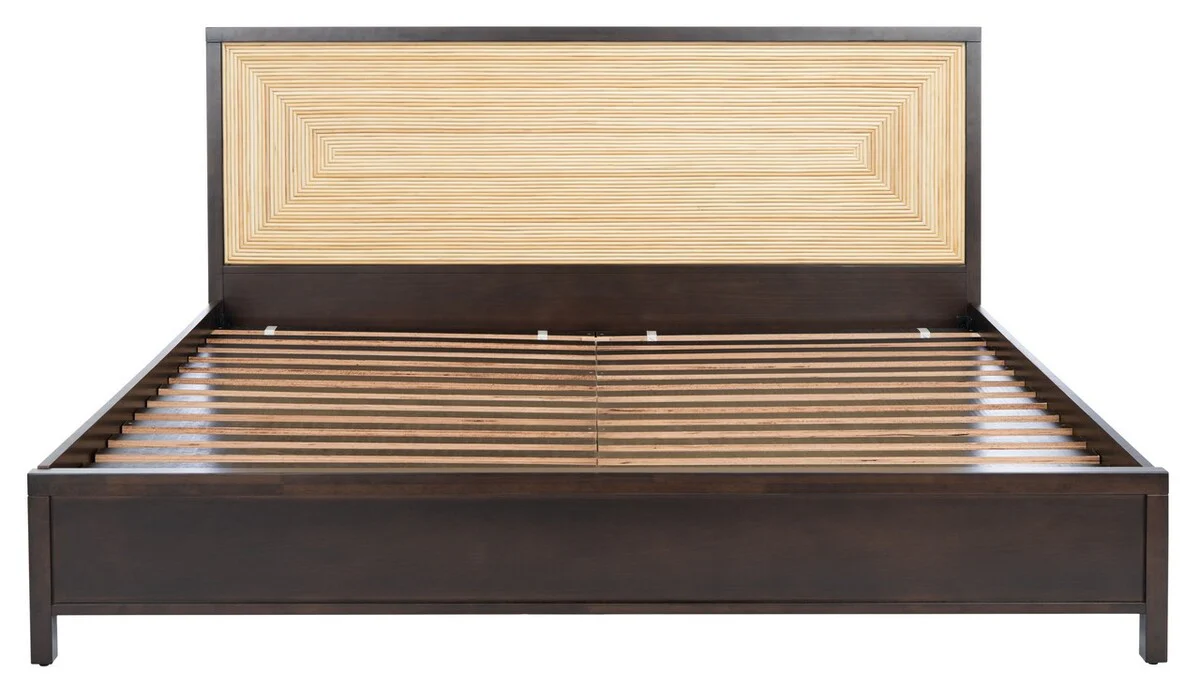 Safavieh Stassie Cane Bed - Oak - Image 3