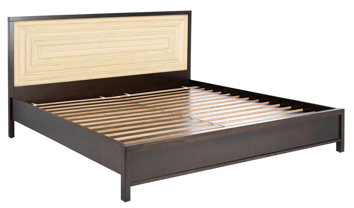 Safavieh Stassie Cane Bed - Oak - Image 4