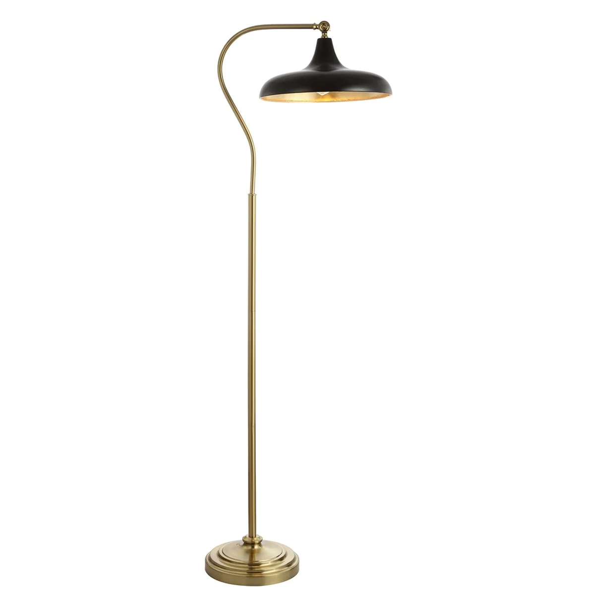 Safavieh Stefan Floor Lamp - Brass - Image 3