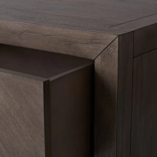 Safavieh Steve 2 Drawer Wood Nightstand - Light Brown - Image 5